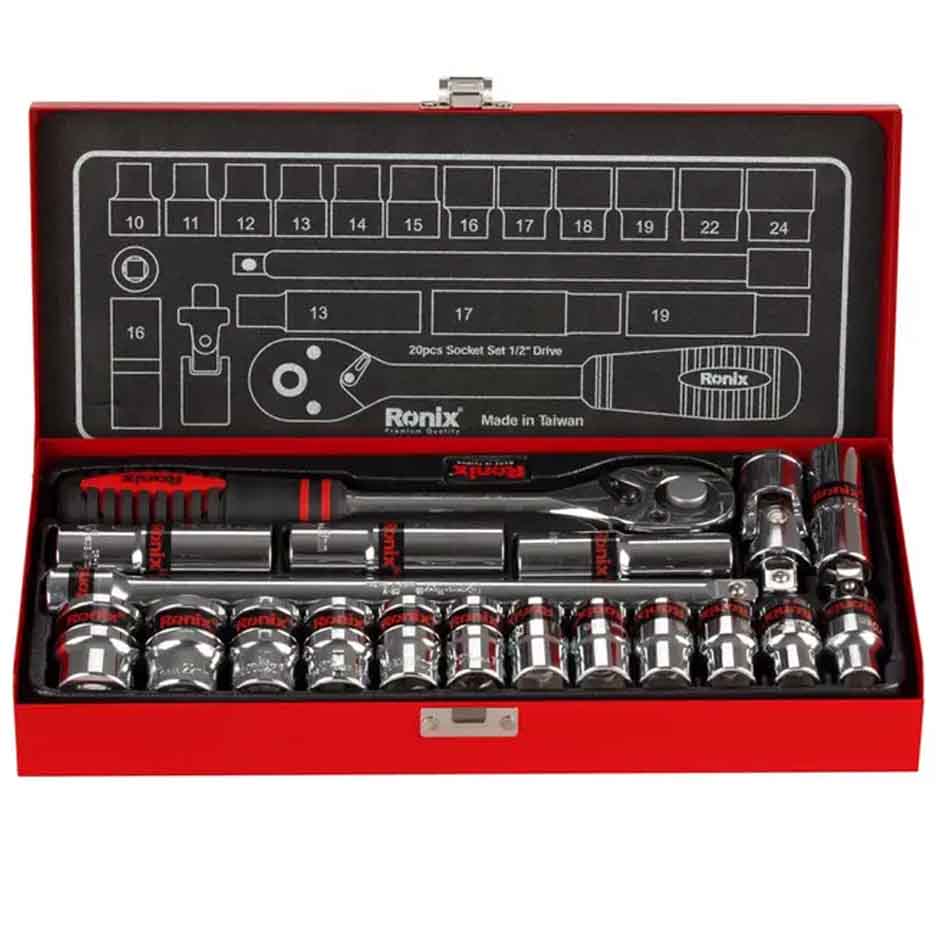 جعبه بکس 20 پارچه رونیکس RH-2620