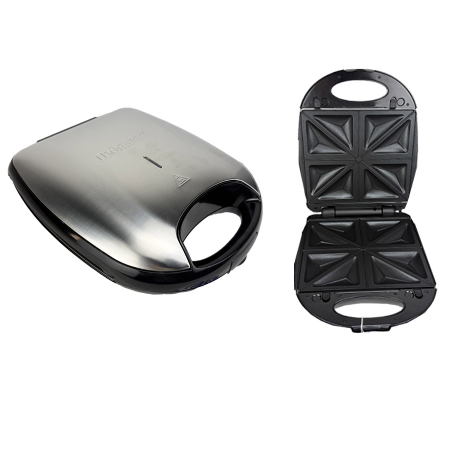 ساندویچ ساز 3 کاره استیل دلمونتی مدل DL590