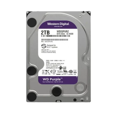 هارد اچ دی دی اینترنال وسترن مدل WD Purple با ظرفیت 2 ترابایت