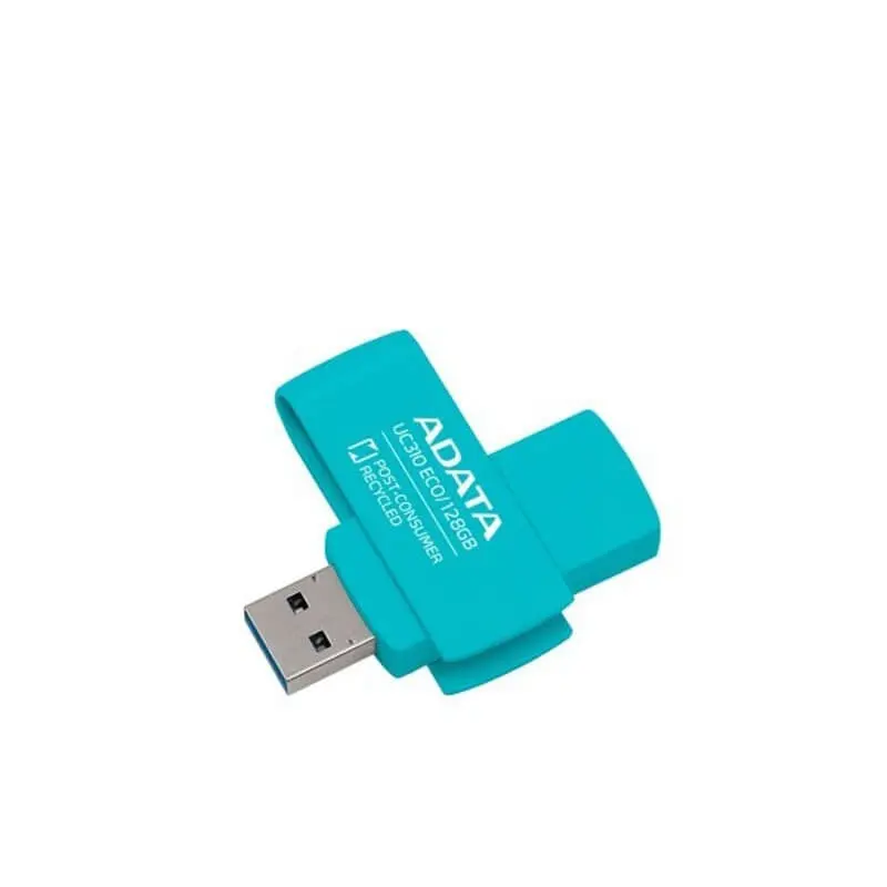 فلش مموری USB 3.2 ای دیتا مدل UC310 ECO ظرفیت 128 گیگابایت