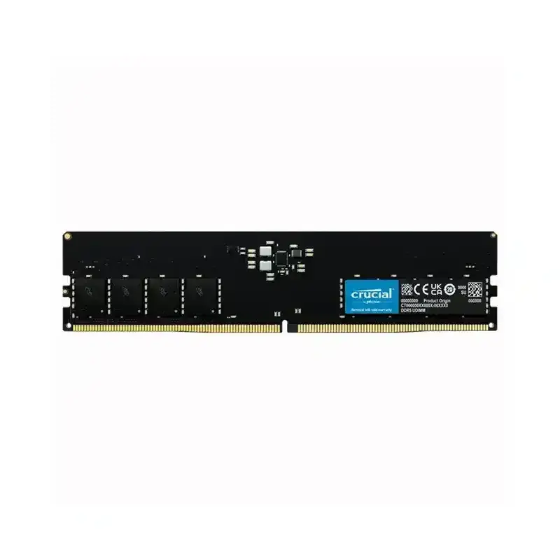 رم دسکتاپ DDR5-4800 کروشیال مدل UDIMM- CL40 CB16 تک کاناله ظرفیت 16 گیگابایت