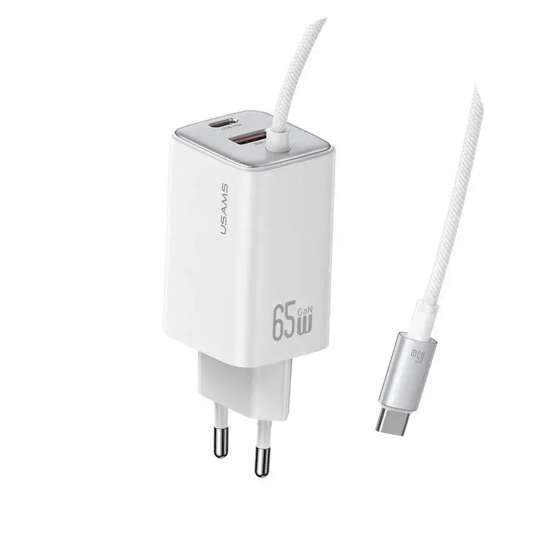 شارژر دیواری یوسمز مدل US-CC266 با توان 65 وات
